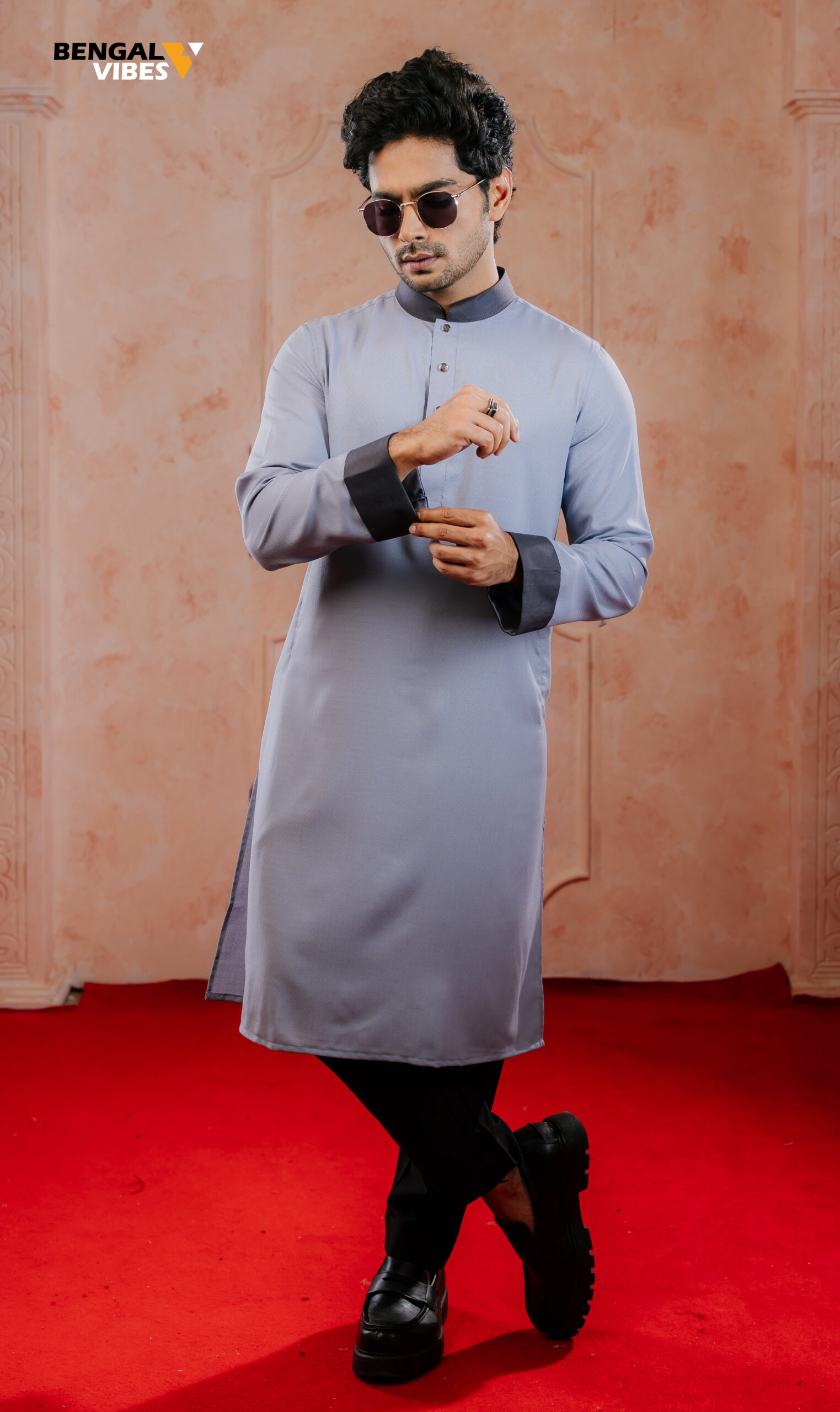 Silver Slate Classic Panjabi