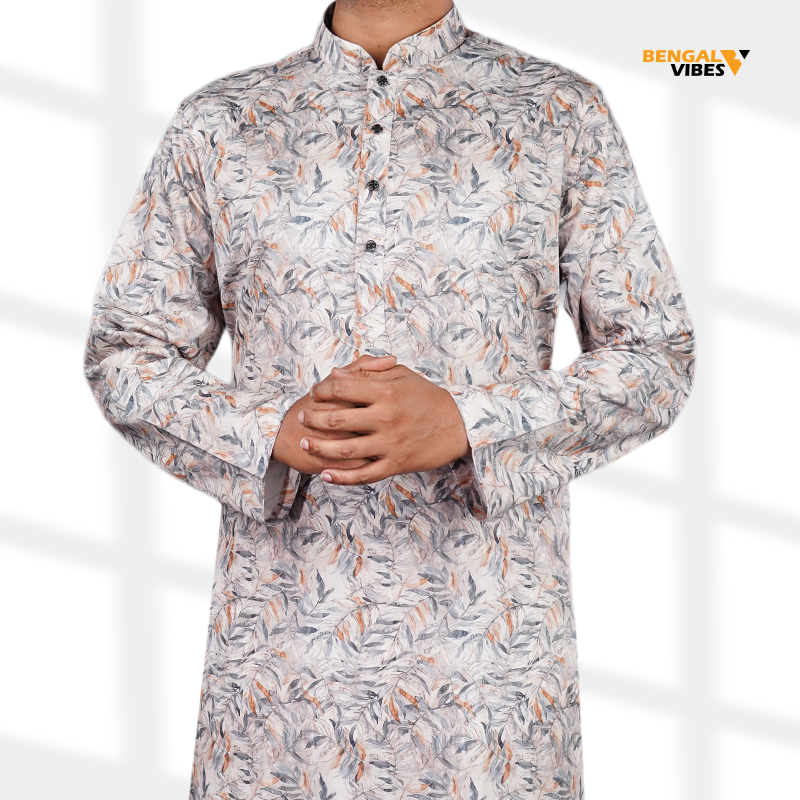Kyoto Mist Print Panjabi