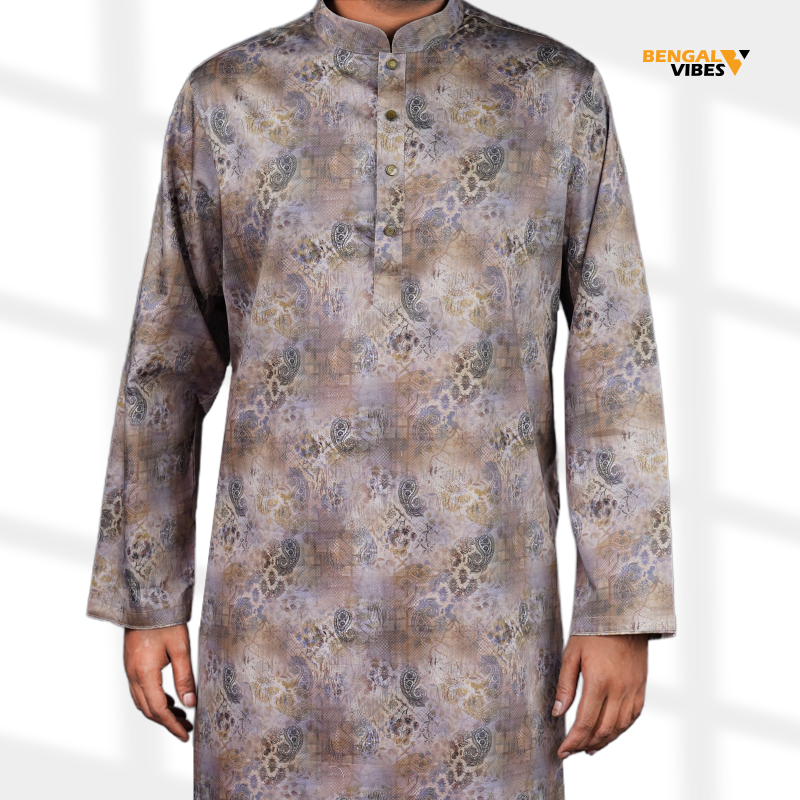 Moroccan Blush Print Panjabi