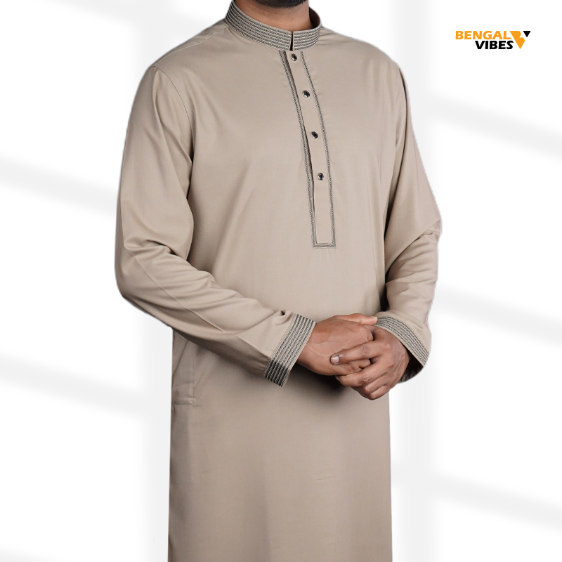 Sand Beige Panjabi
