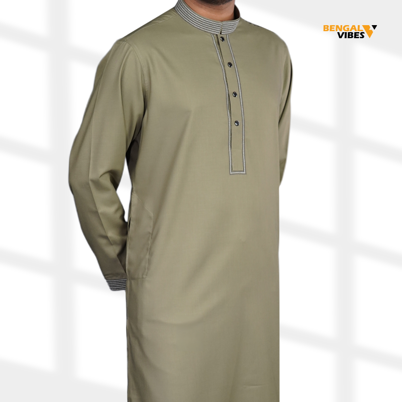 Olive Green Panjabi