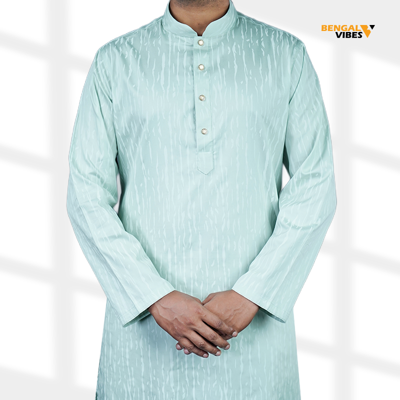 Aqua Seafoam Signature Panjabi
