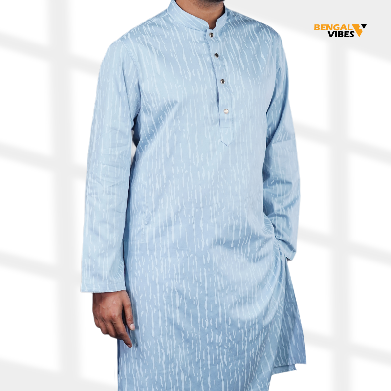 Royal Blue Heritage Panjabi