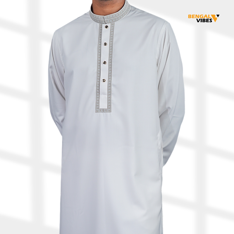Pure Heritage White Panjabi